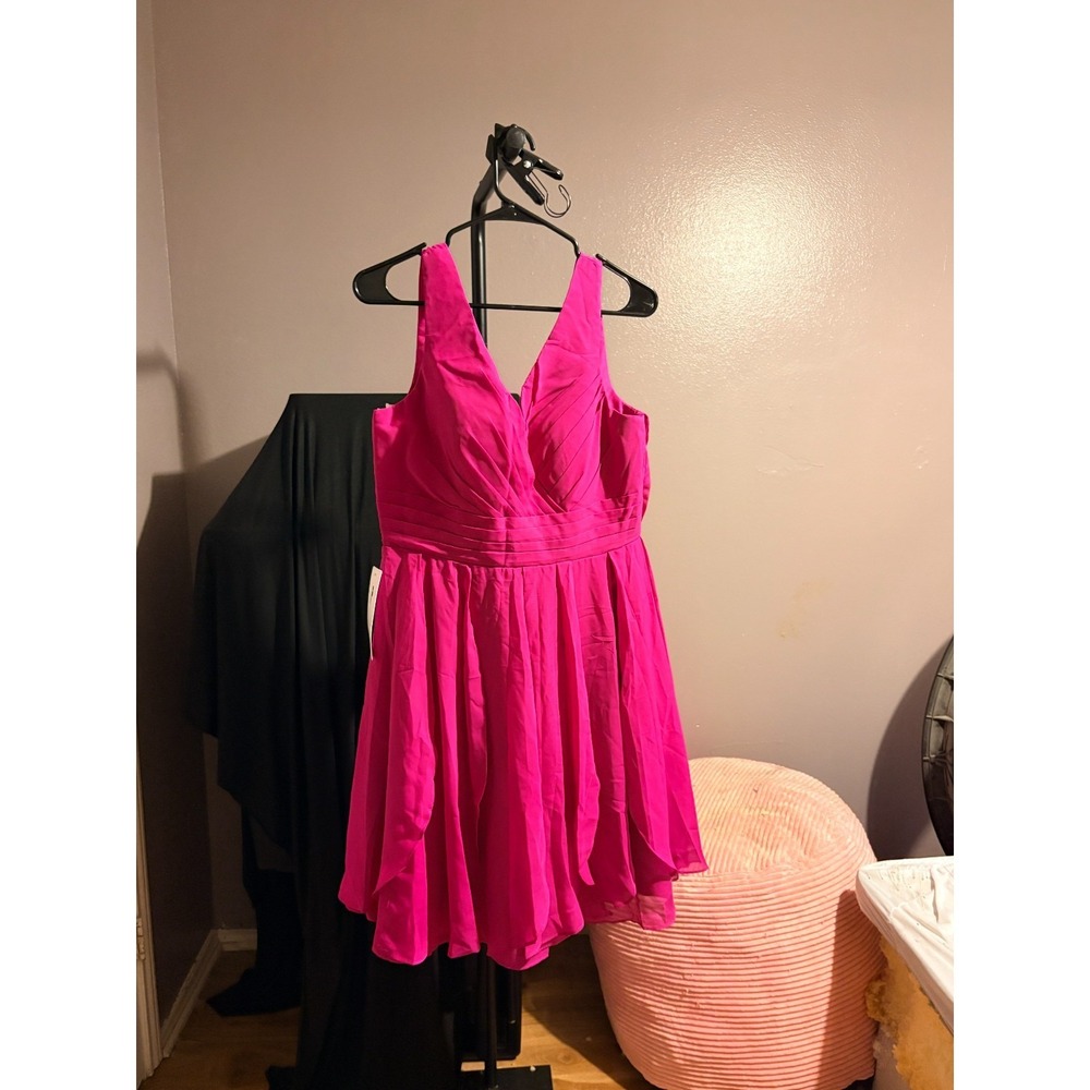 Wear Your Love - Pink Corsetted‎ Occassion Dress Sz 10